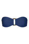 Anemos Tortoise Bandeau Bikini Top In Azure