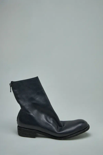 Guidi Zip-fastened Leather Boots In Black