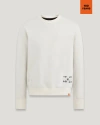 BELSTAFF BELSTAFF CENTENARY APPLIQUE LABEL SWEATSHIRT