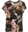 Ted Baker Morlaa Floral T-shirt In Black