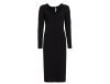 Veronica Beard Imka Knit Dress Blk In Black