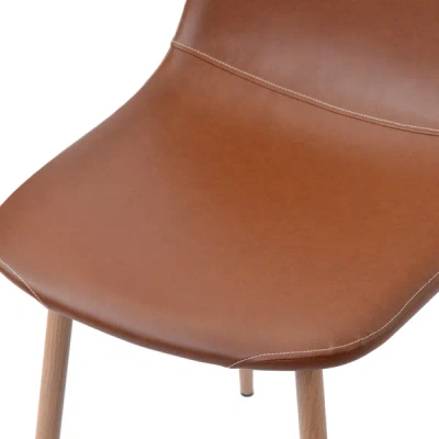 Simplie Fun Pj-seat- Dining Chair In Brown