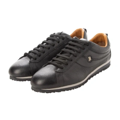 Bally Bredy 6228446 Men's Black Leather Sneakers