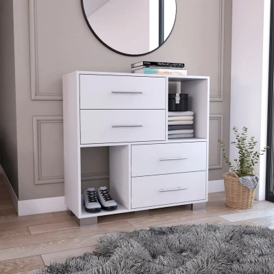 Simplie Fun Krista Dresser In White