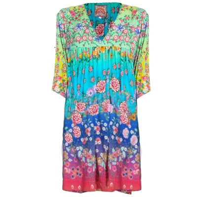Johnny Was Women Multicolor Easy Cover Up Dress
