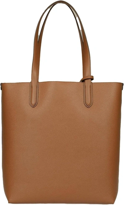 Michael Michael Kors Women's Luggage Brown Eliza Extra Large East/west Reversible Tote Handbag
