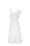 VERONICA BEARD BEILLA DRESS WHITE