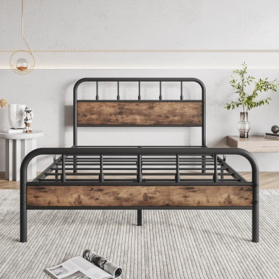 Simplie Fun Full Bed Frames In Multi