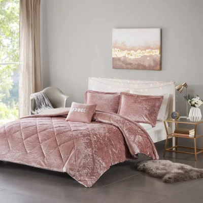 Simplie Fun Felicia Velvet Comforter Set