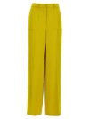 ELISABETTA FRANCHI CRÊPE PANTS YELLOW