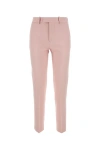 BURBERRY BURBERRY WOMAN PASTEL PINK WOOL PANT