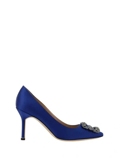 Manolo Blahnik Women Hangisi Pumps In Multicolor