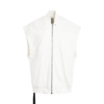 Rick Owens Drkshdw Jumbo Flight Vest In White