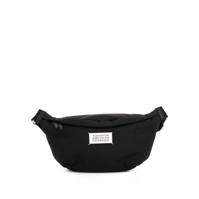 Maison Margiela Glam Slam Sport Cycle Messenger In Black