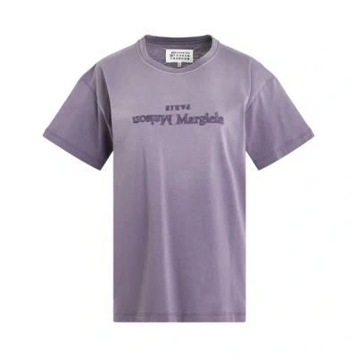 MAISON MARGIELA WOMEN'S COTTON JERSEY LOGO T-SHIRT