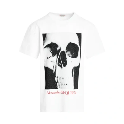 Alexander Mcqueen Skull Cotton T-shirt In White