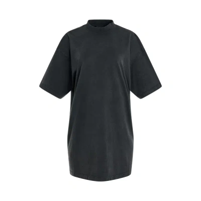 BALENCIAGA HAND DRAWN VINTAGE T-SHIRT DRESS