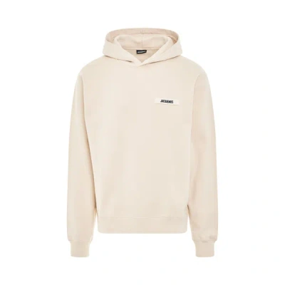 JACQUEMUS MEN'S GROS GRAIN LOGO HOODIE