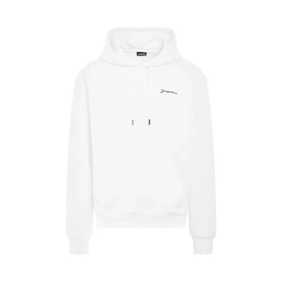 Jacquemus Brode Embroidered Logo Hoodie In Multi