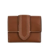 JACQUEMUS LE COMPACT BAMBINO LEATHER POUCH