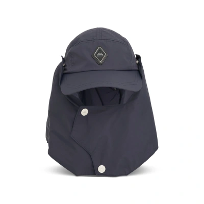 A-cold-wall* Diamond Cap With Hood In Navy