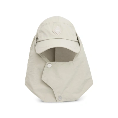 A-cold-wall* A Cold Wall Diamond Hooded Cap In Grey