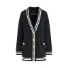 BALMAIN BALMAIN SIGNATURE JERSEY CARDIGAN