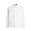 Juunj Front Pocket Hem String Shirt