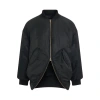 WE11 DONE PADDED TWO-WAY ZIPPER BOMBER JACKET