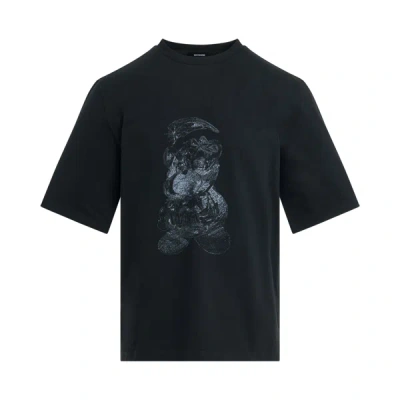 We11 Done Black Overdyed T-shirt