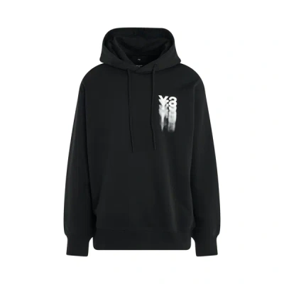 Y-3 BLURRY LOGO HOODIE