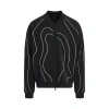 Y-3 ABSTRACT STRIPE TRACK JACKET