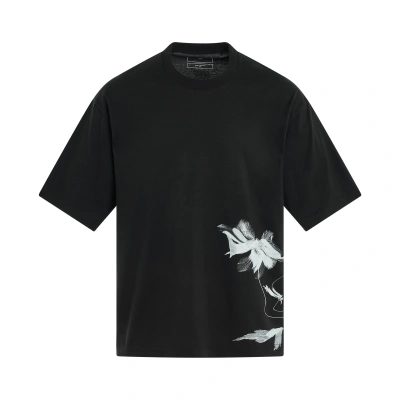 Y-3 Graphic Abstract T-shirt In Black