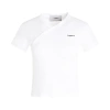 Coperni V-neck T-shirt In White