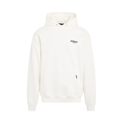 Represent Cotton Owners Club Hoodie In White