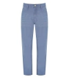 Carhartt Wip  Single Knee Bay Blue Trousers In Blue