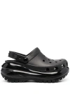 Crocs Classic Mega Crush Platform Clog In Black