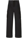 Dolce & Gabbana Cargo Pocket Utility Trousers For Men In Blue