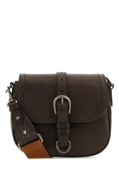 Golden Goose Deluxe Brand Small Francis Buckled Shoulder Bag In Brown