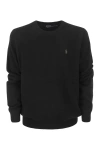 Polo Ralph Lauren Wool Pullover With Pony Embroidery In Black