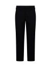Pt Torino Guia Stretch Wool Trousers In Black