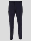 Pt Torino Stretch Cotton Satin Trousers