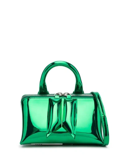 Attico The  Friday Crossbody Bag In Green