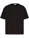VALENTINO VALENTINO T-SHIRT WITH TOILE ICONOGRAPHE ALL-OVER PRINT