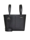 VALEXTRA VALEXTRA MINI LEATHER BUCKET BAG