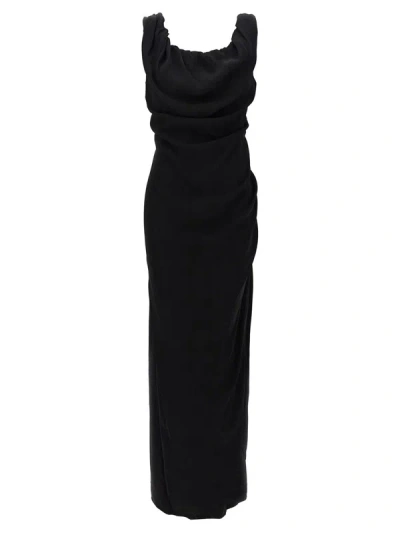 Vivienne Westwood Long Dress In Black
