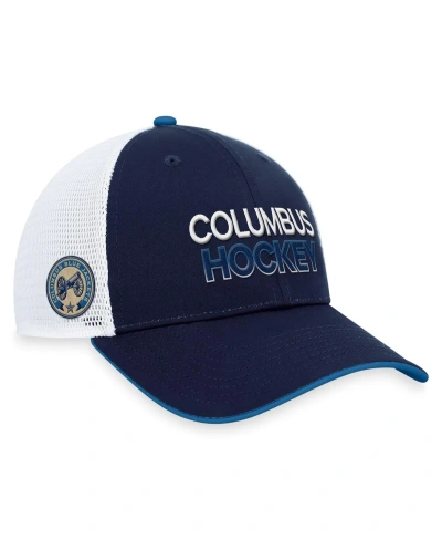 Fanatics Branded Navy Columbus Blue Jackets Authentic Pro Alternate Jersey Trucker Adjustable Hat