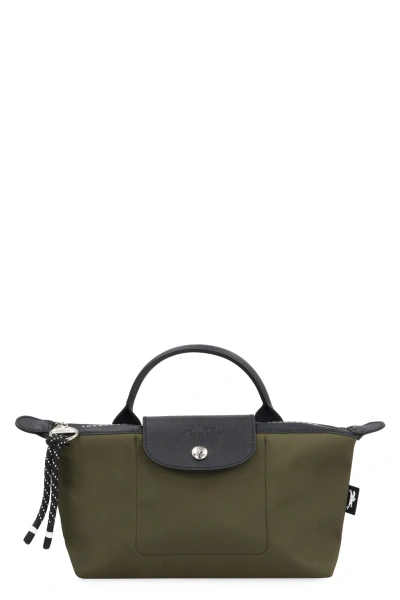 Longchamp Le Pliage Energy Clutch In Kaki