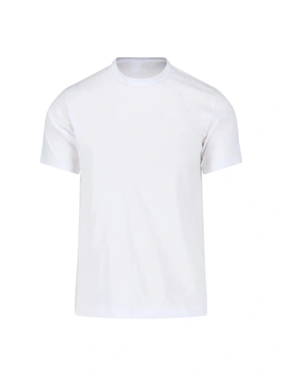 Comme Des Garçons Shirt Basic T-shirt In White