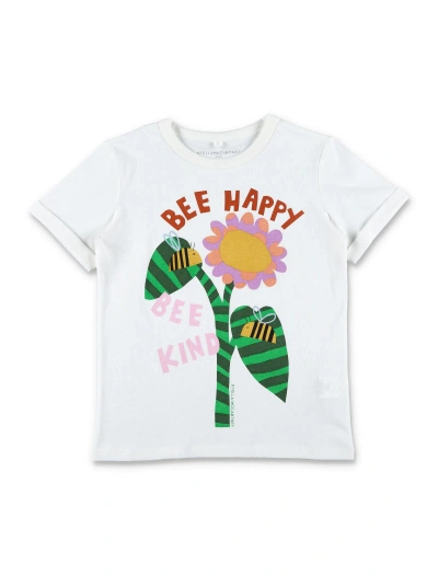 Stella Mccartney Kids' T-shirt In White